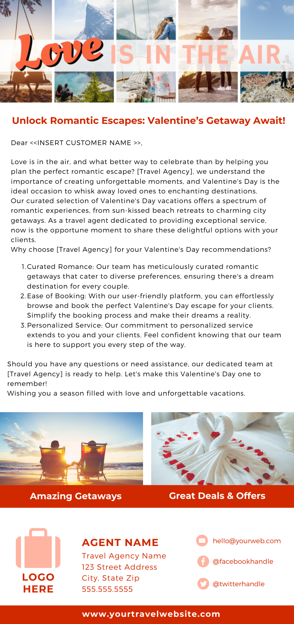 Love is in the air EXAMPLE TEMPLATE